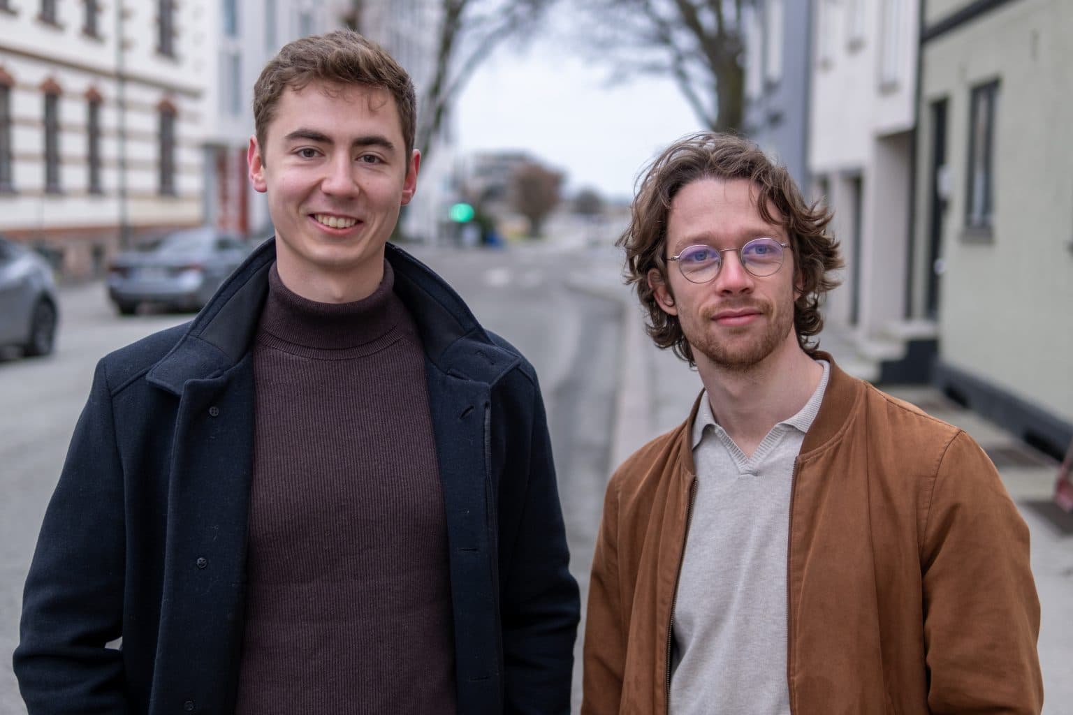 Oskar Solberg and Lars Takle