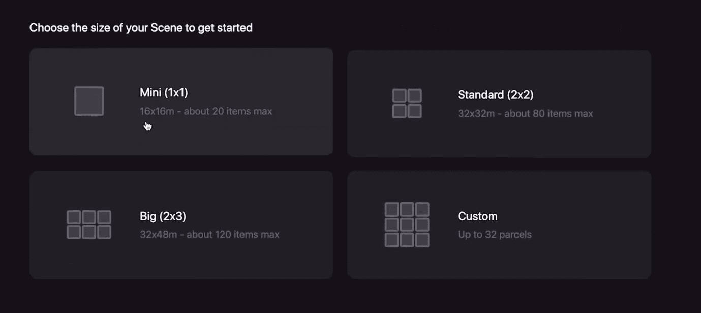 Building in Decentraland