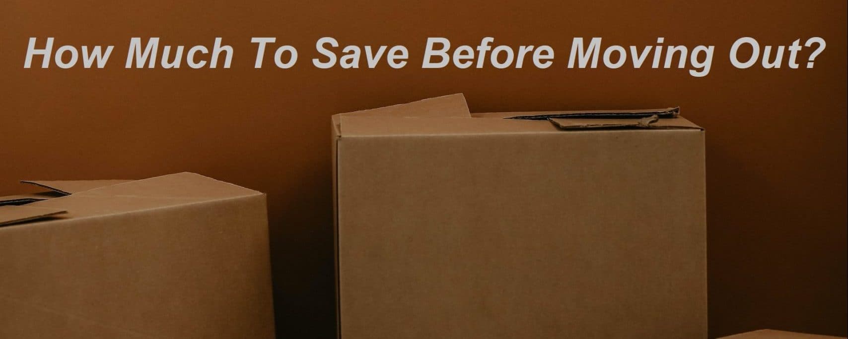 moving out
