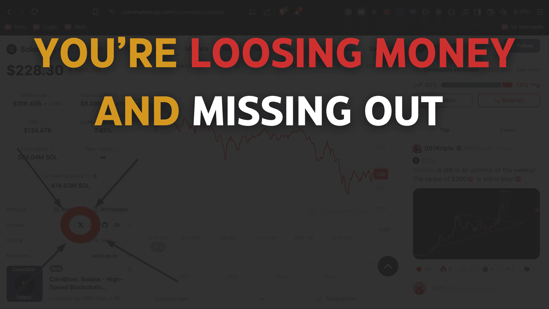 holding bad altcoins