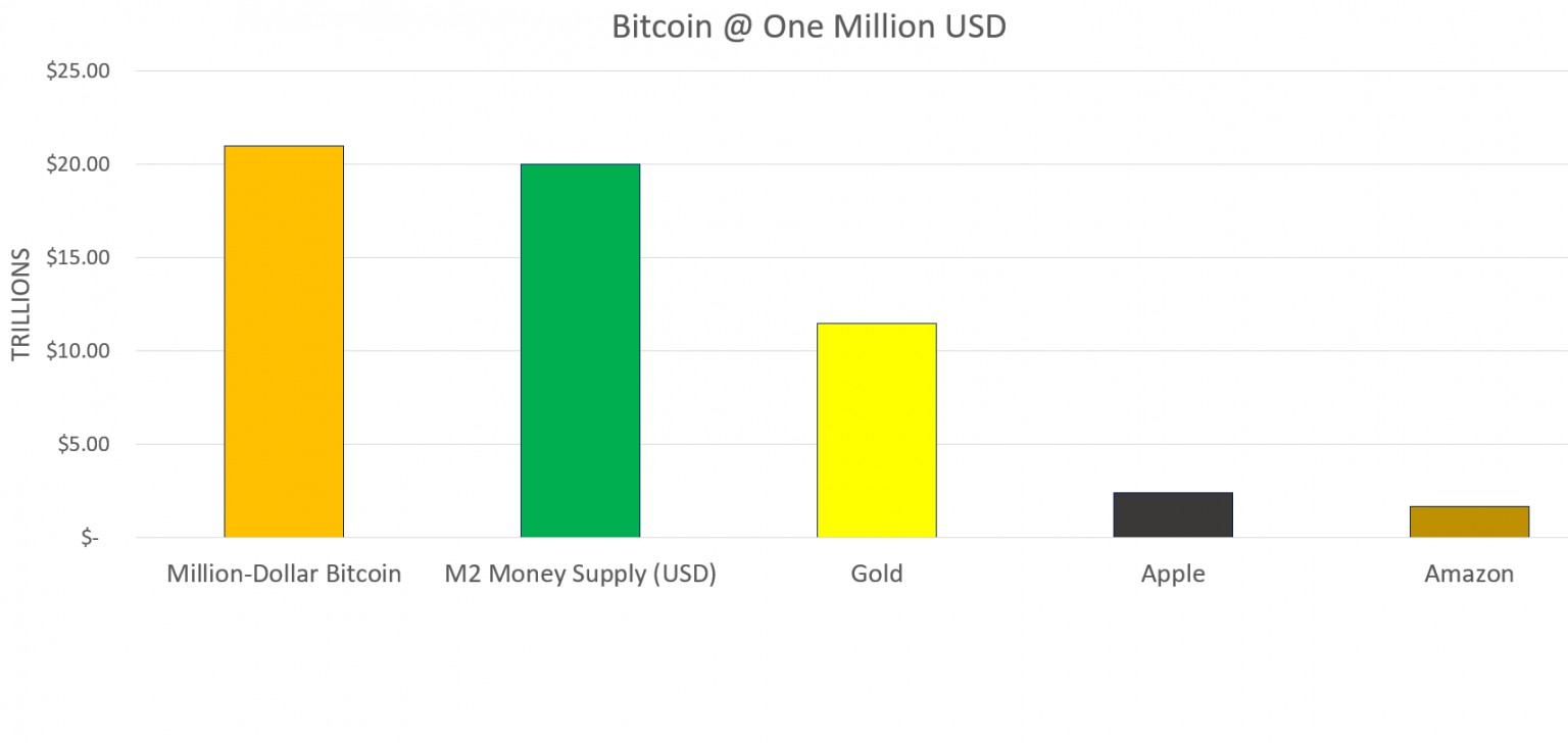 can bitcoin reach 1 million