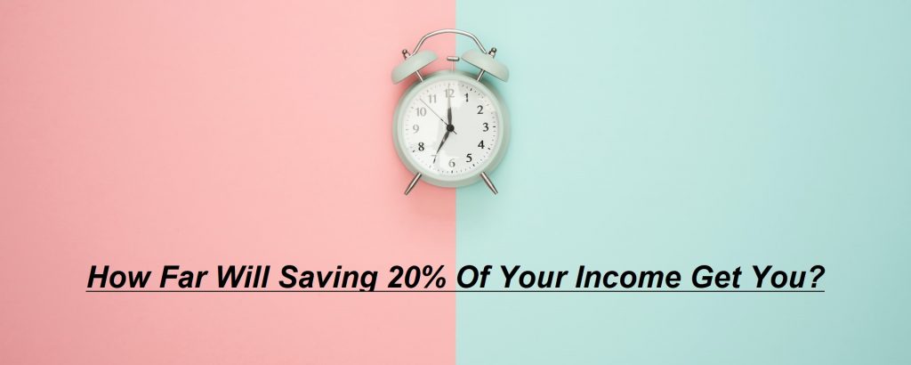 is saving 20% of income good?